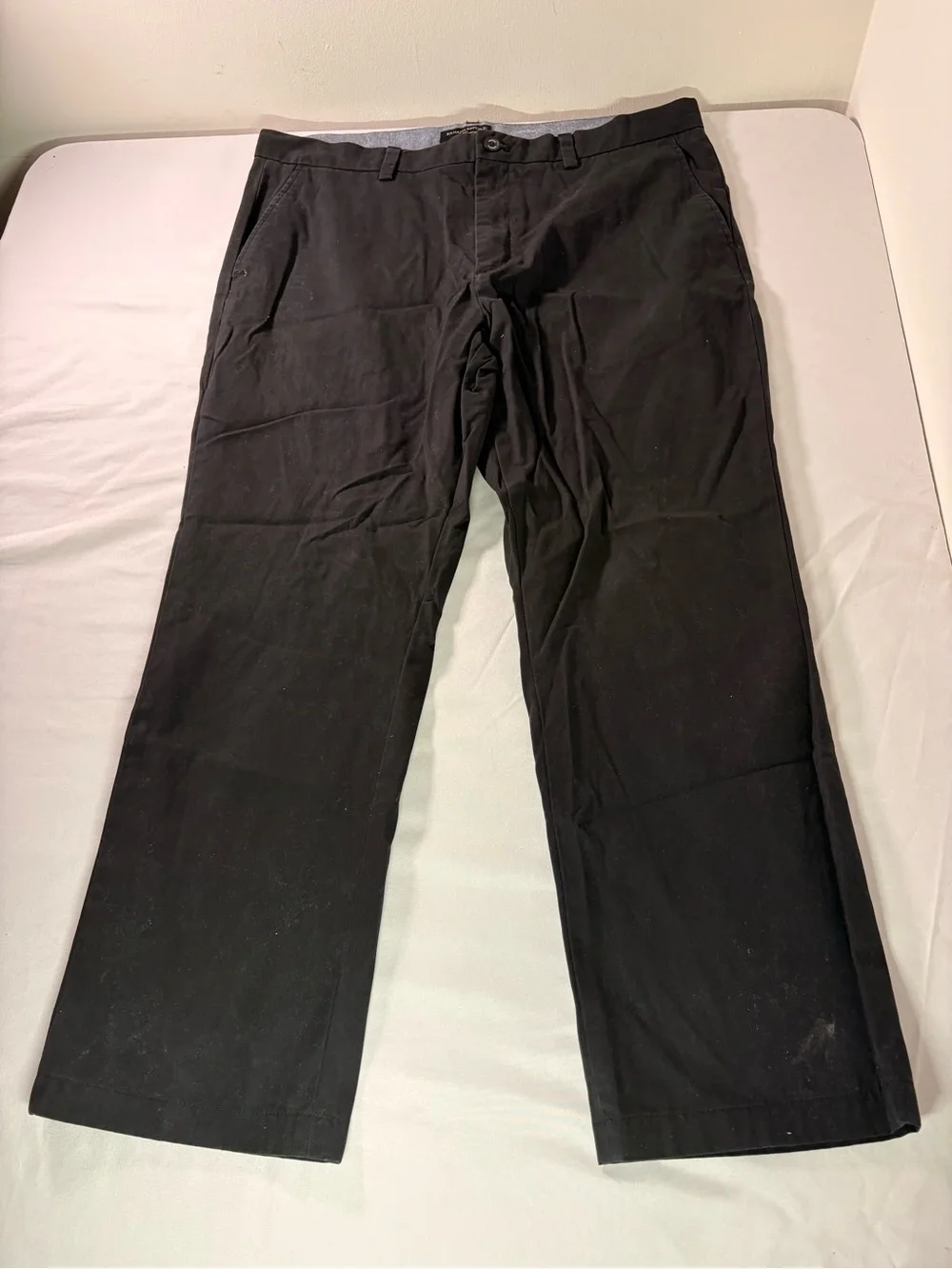 Banana Republic Black Straight Chinos